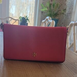 Tory Burch Cleo Calf Hair Clutch